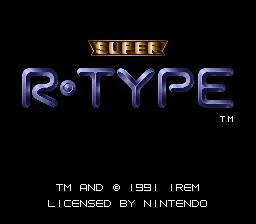 R type best sale super nintendo